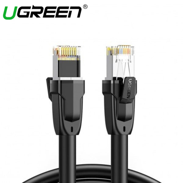 UGREEN CAT 8 S/FTP ROUND LAN CABLE PURE COPPER (BLACK)