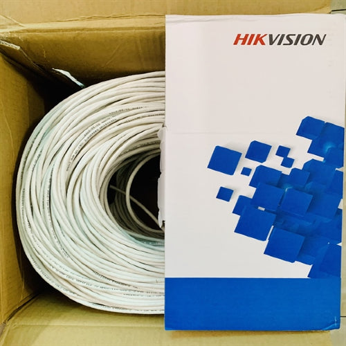 HIKVISION DS-1LN6-UE-W UTP CAT6 PVC 23 AWG 305M NETWORK CABLE