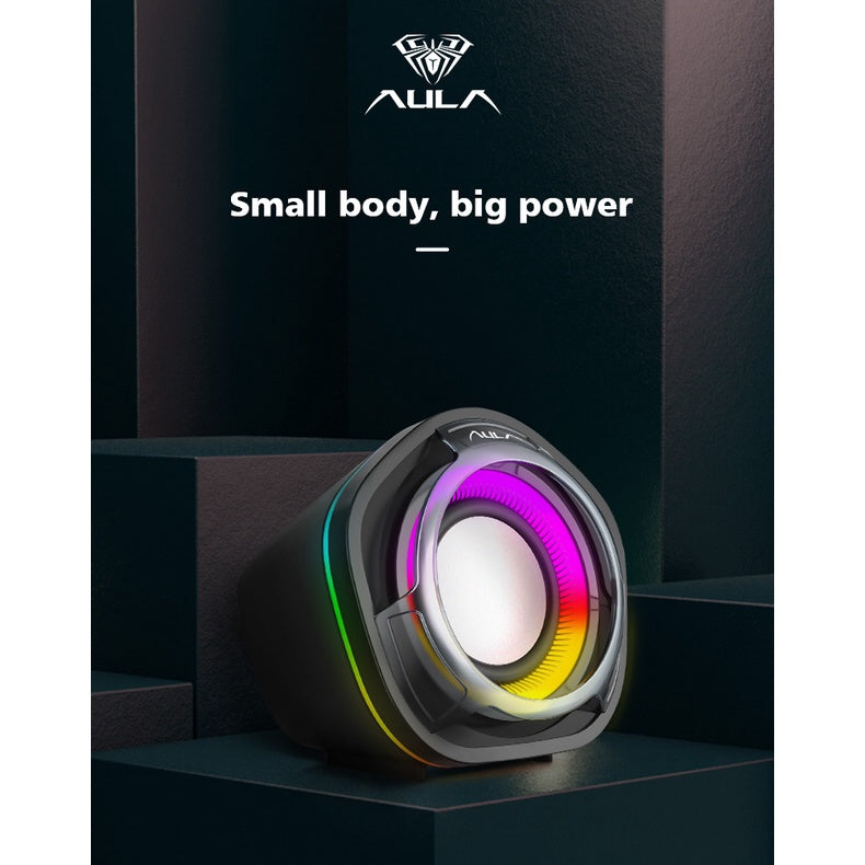 AULA N-107 2.0 USB RGB Desktop Speaker