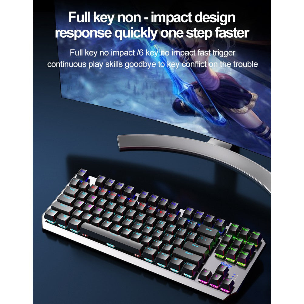 Aula F2067 Wired Mechanical Gaming Keyboard
