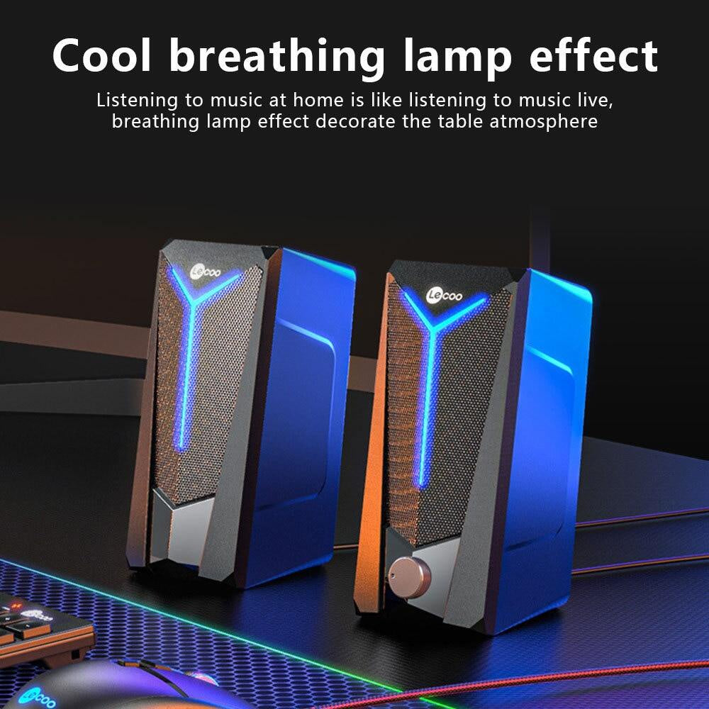 Lecoo Lenovo DS104 RGB Luminous Effect Speakers Speakers