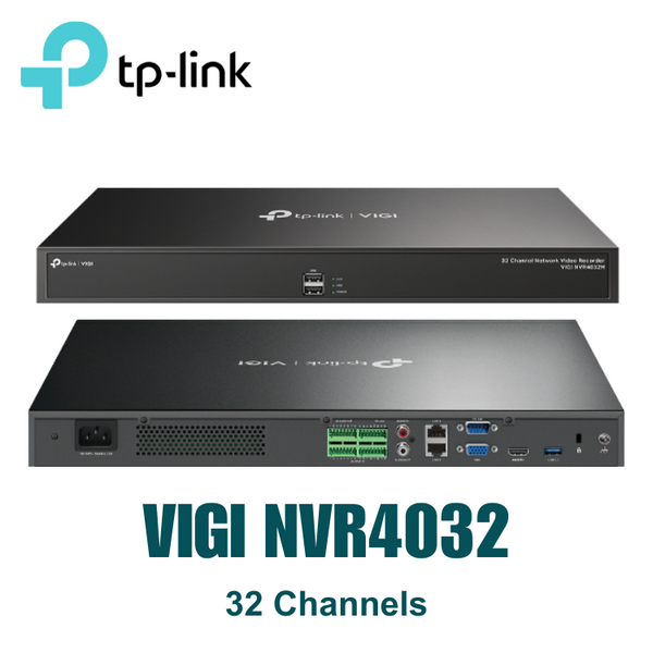 TP-Link VIGI NVR4032H VIGI 32 Channel Network Video Recorder