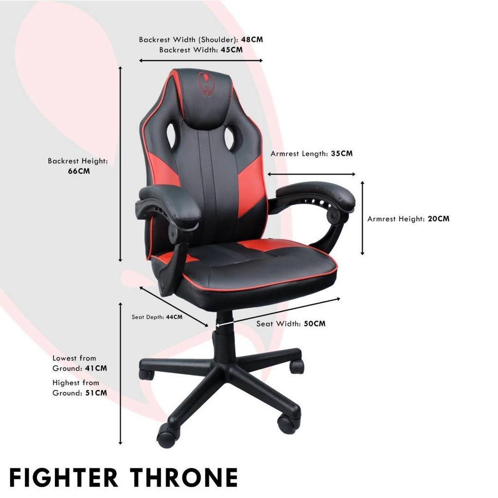 Gaming Freak FIGHTER THRONE GF-GCFIG-BR Gaming Chair