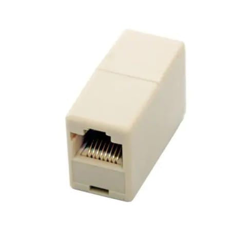 RJ45 Cat 5/ Cat5e / Cat 6 Ethernet Lan Cable Joiner Coupler Connector i joint network