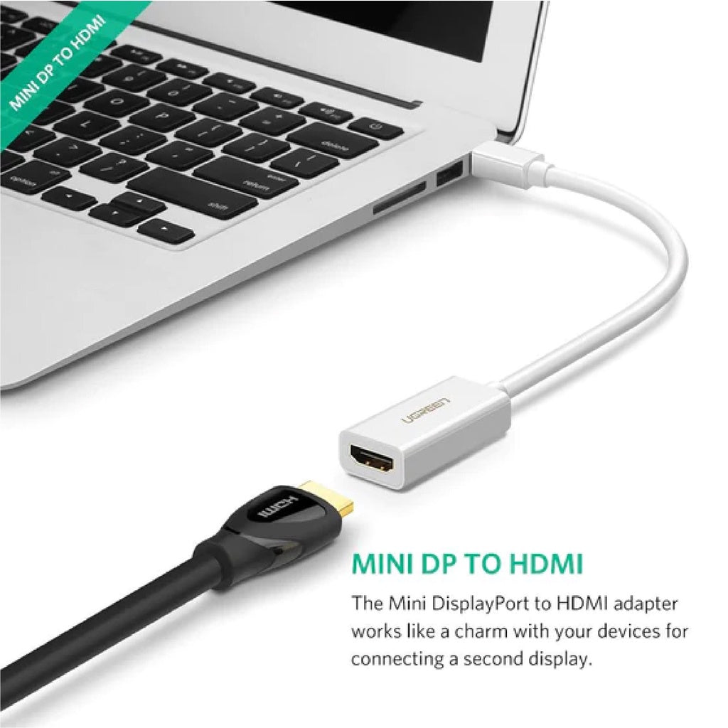 Ugreen Mini DP to HDMI Converter 4K/1080p (For Apple Device)