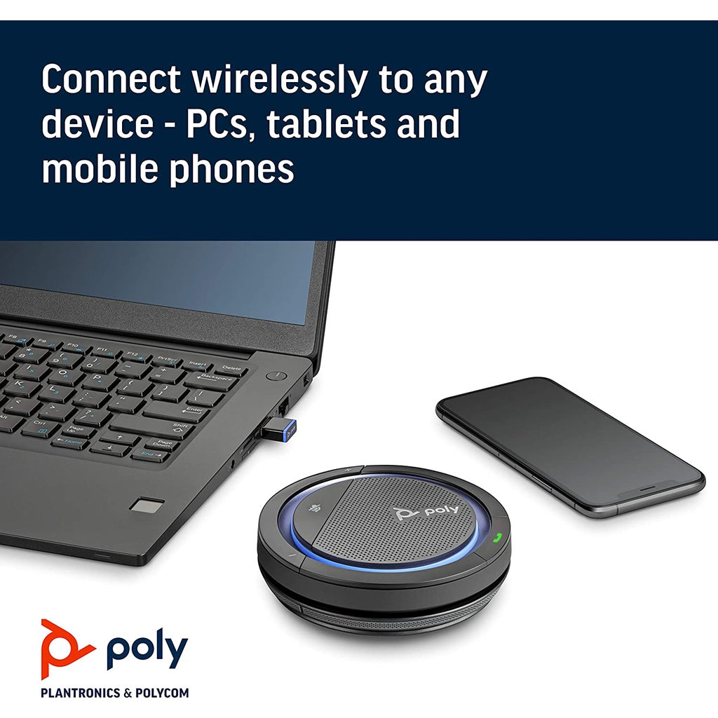 Plantronics Poly Calisto 5300 USB-A Personal Bluetooth Speakerphone