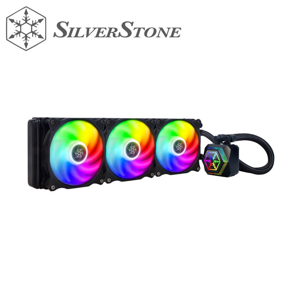 SilverStone PF360-ARGB / PF360W-ARGB Premium All-In-One liquid cooler with ARGB lighting