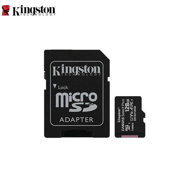 Kingston Canvas Select Plus MicroSD Class 10 128GB SDCS2 Memory Card