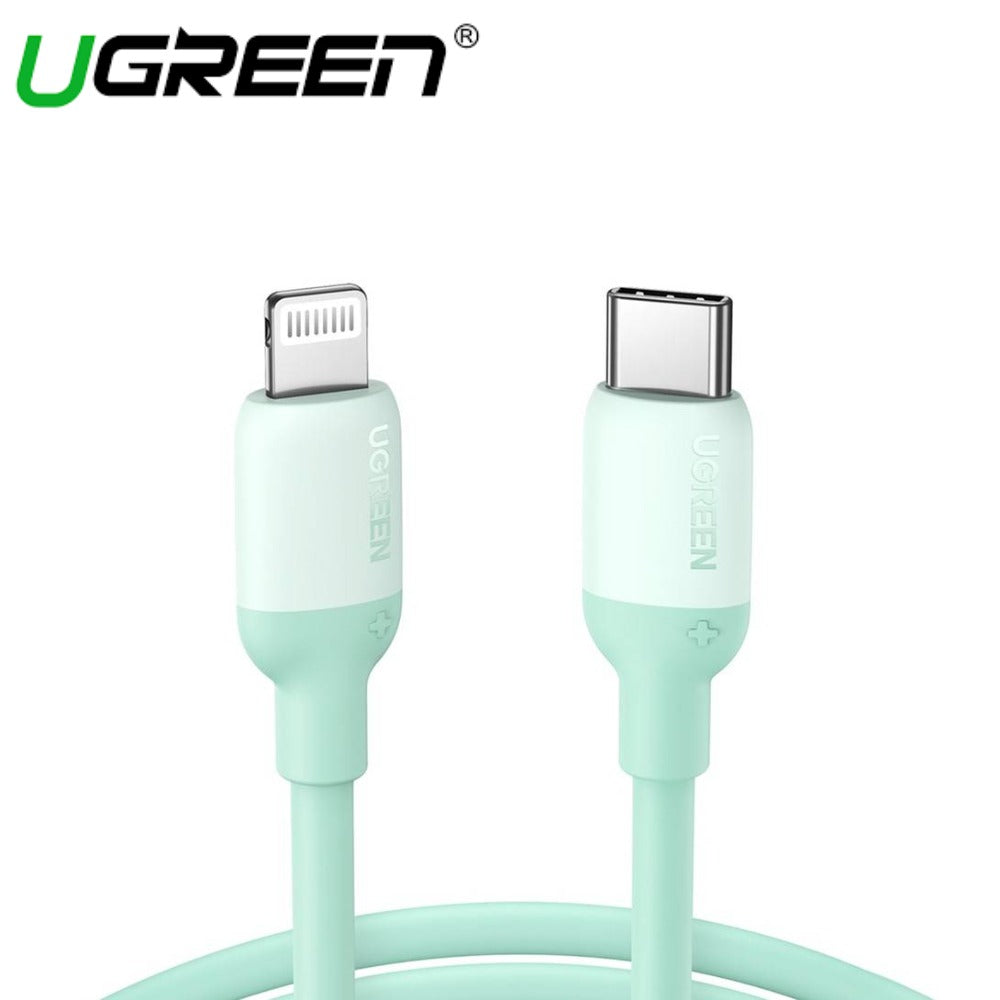 UGREEN USB-C TO LIGHTNING SILICONE CABLE 60W 1M (COLOR)