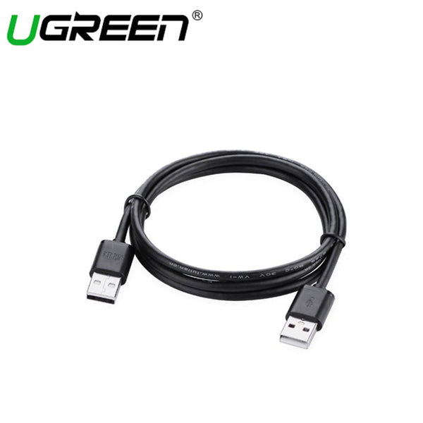 UGREEN USB-A 2.0 MALE TO MALE CABLE (BLACK)