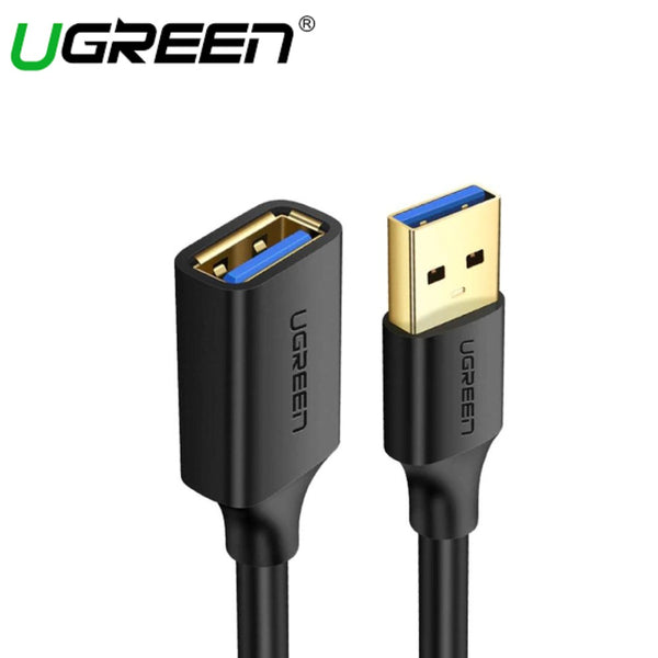 UGREEN USB 3.0 A MALE TO FEMALE EXTENSION CABLE (BLACK)