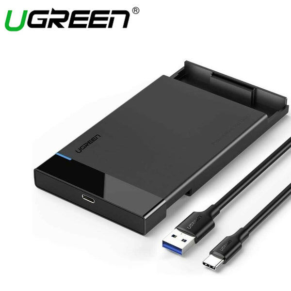 UGREEN USB-C 3.1 GEN 2 TO 2.5" SATA HARD DRIVE ENCLOSURE (10GBPS)