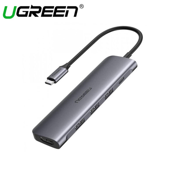 UGREEN USB-C TO 3 * USB-A 3.0 HUB + HDMI 4K@60HZ + PD POWER CONVERTER