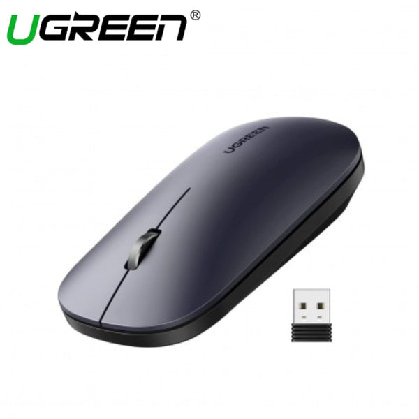 UGREEN WIRELESS SILENT MOUSE MU001 2.4G THIN & SLIM WITH 4000DPI RETAIL PACK (COLOR)
