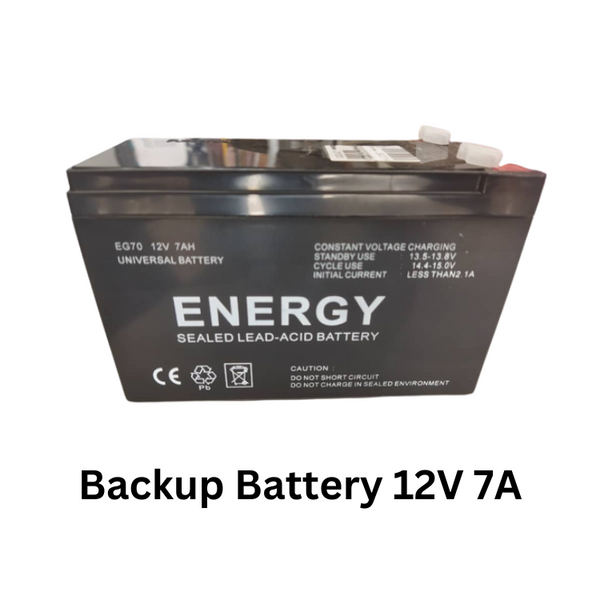 ENERGY EG70 12V 7A - Rechargeable Sealed Lead Acid Backup Battery