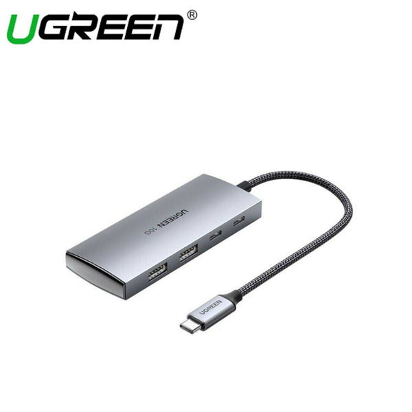 UGREEN USB-C 3.1 GEN 2 TO 2*USB-A 3.0 + 2*USB-C 3.0 HUB ALUMINUM CASE