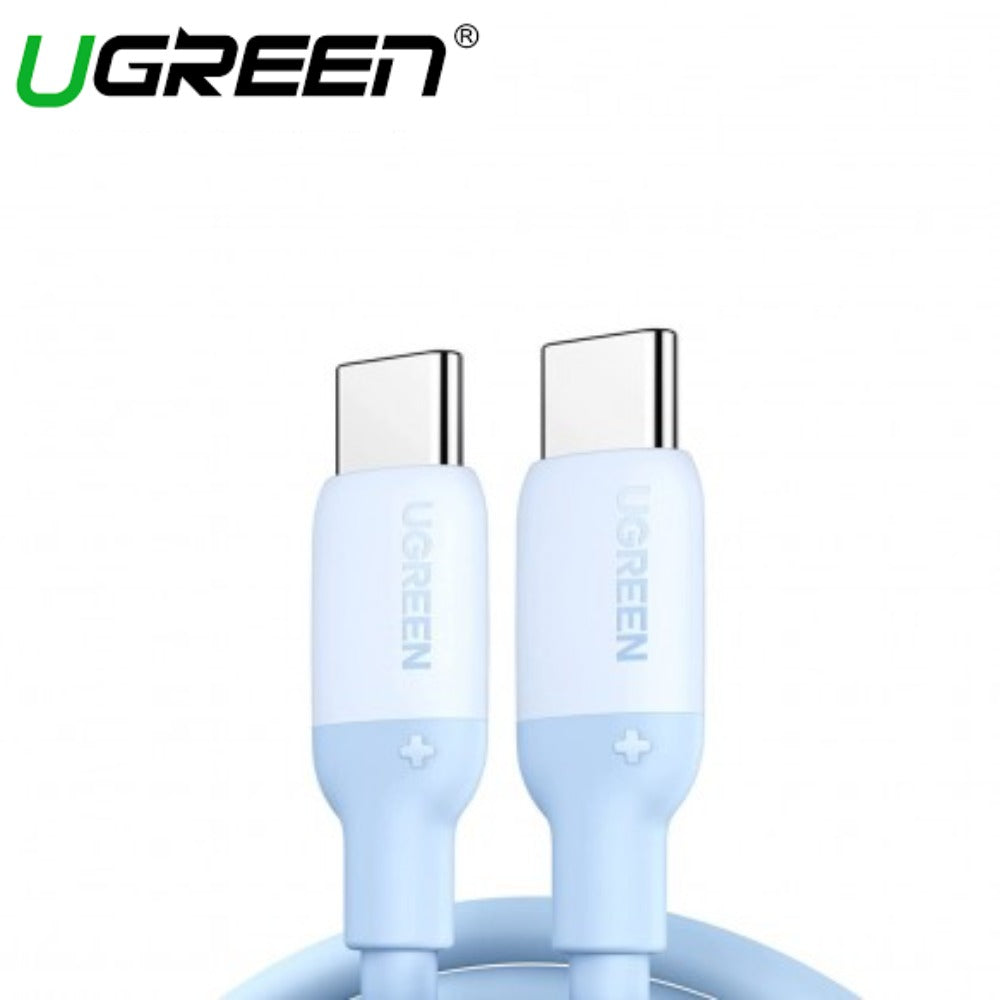 UGREEN USB-C TO USB-C SILICON CABLE 1M 60W