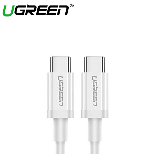UGREEN USB 2.0 TYPE-C TO TYPE-C ABS COVER 60W (WHITE)