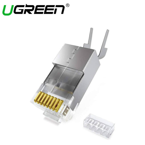 UGREEN CAT 7 FTP RJ45 CONNECTOR (10PCS) MODULAR PLUGS