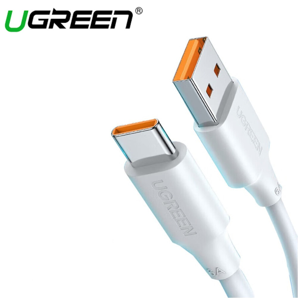UGREEN USB 2.0 TO TYPE-C CABLE (Black / White)