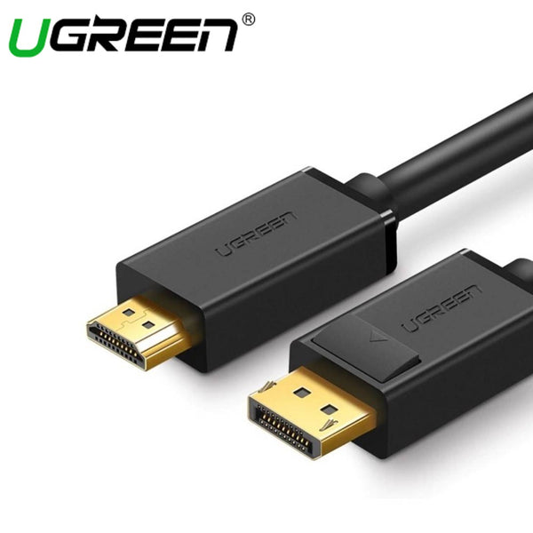 UGREEN DP MALE TO HDMI MALE CABLE (BLACK)
