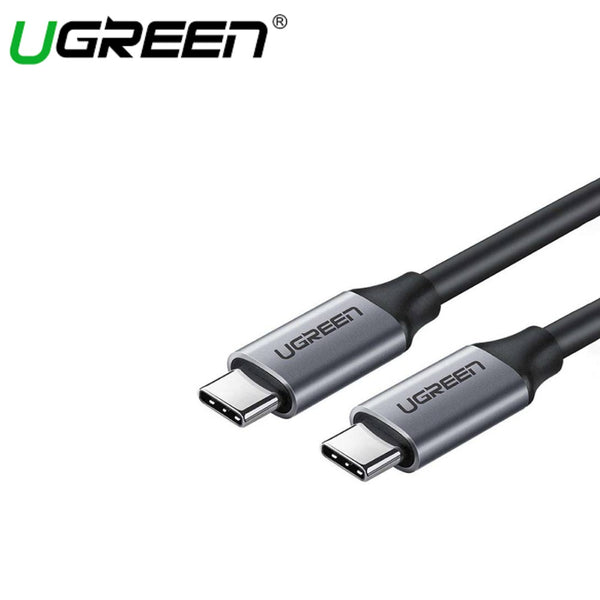 UGREEN Type C - Type C / USB-C 3.1 GEN 1 MALE TO MALE CABLE CHARGING 60W & DATA 5GBPS 1.5M (BLACK)