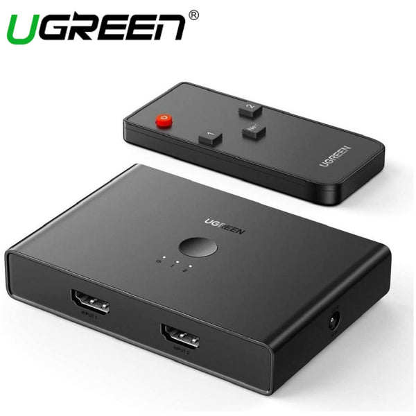 UGREEN HDMI SWITCHER 2.0 2 IN 4 OUT