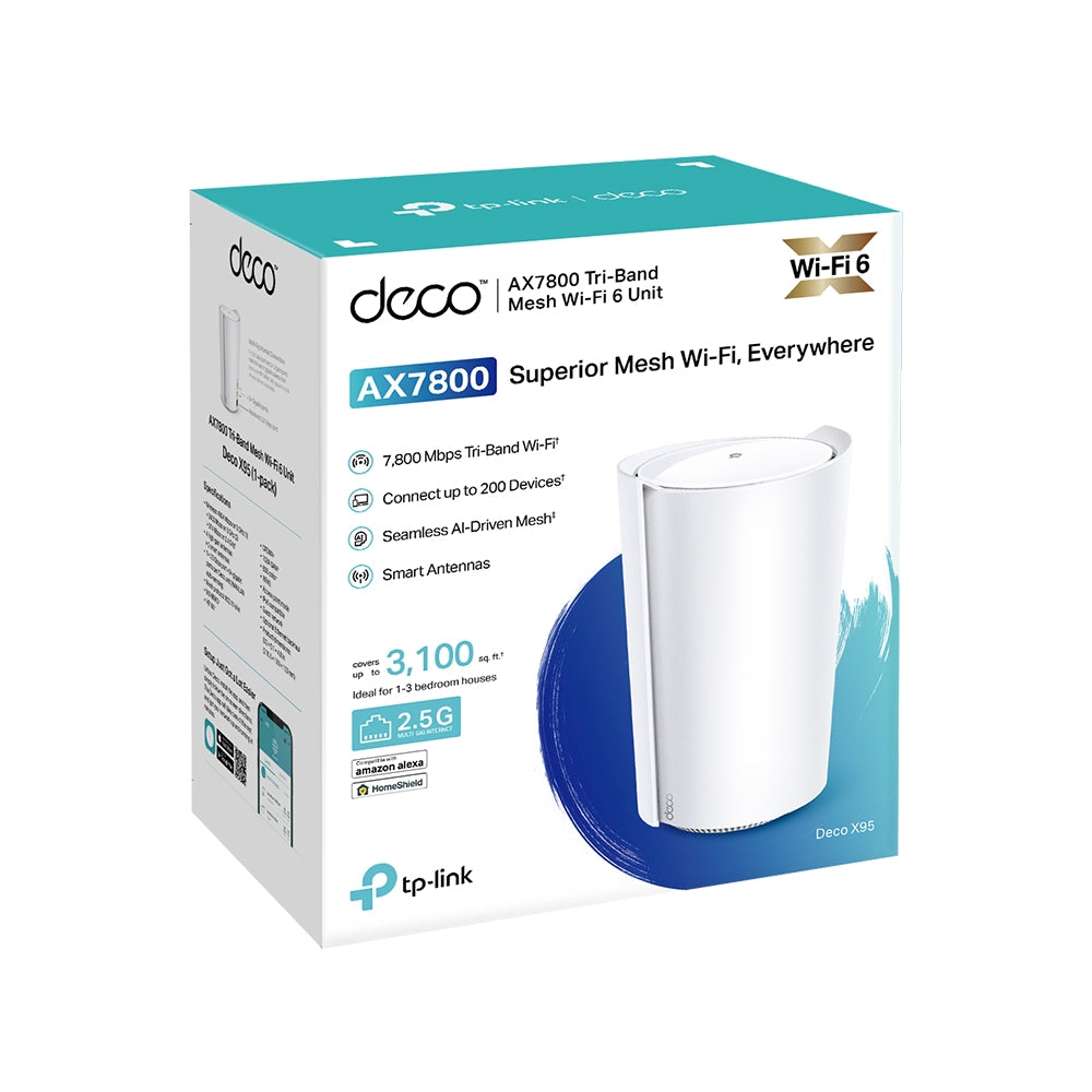 TP-Link AX7800 Tri-Band Mesh WiFi 6 System
