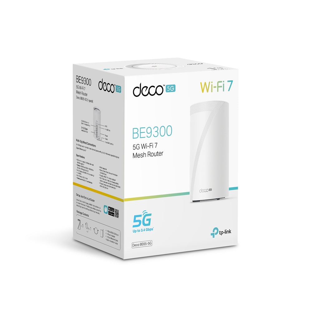 TP-Link 5G BE11000 Tri-Band Whole Home Mesh Wi-Fi 7 System