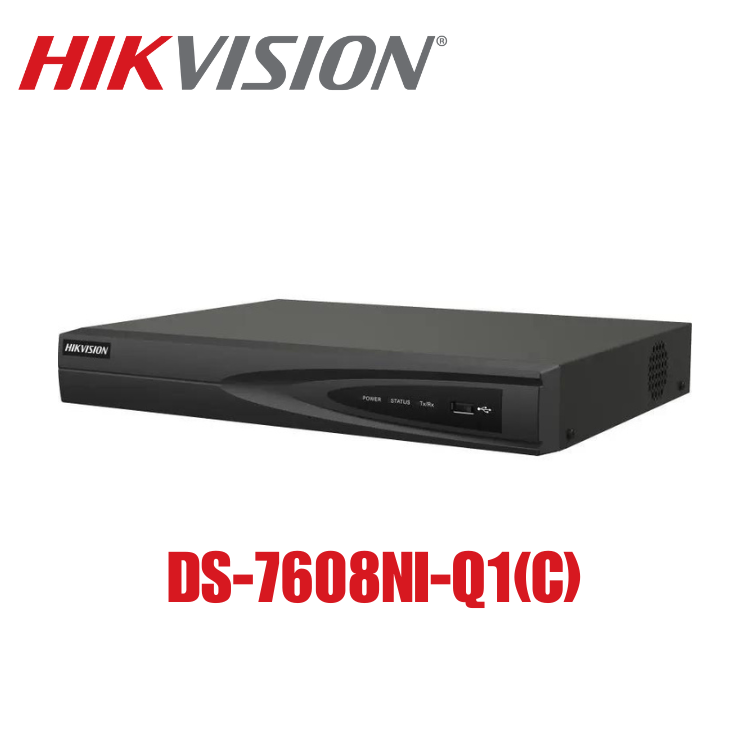 HIKVISION DS-7608NI-Q1(C) 8 Channel 1U 4K NVR