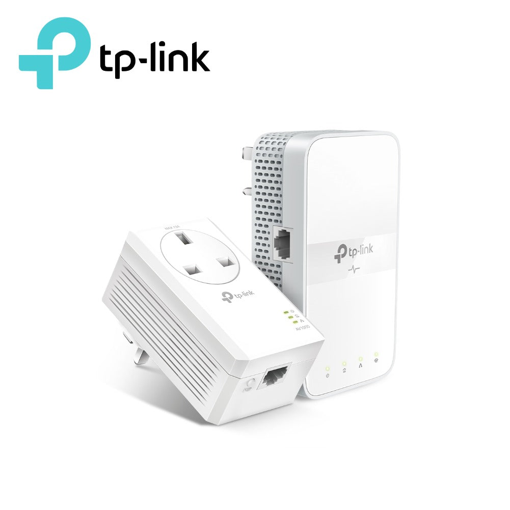 TP-Link TL-WPA7617 KIT AV1000 Gigabit Passthrough Powerline ac Wi-Fi Kit