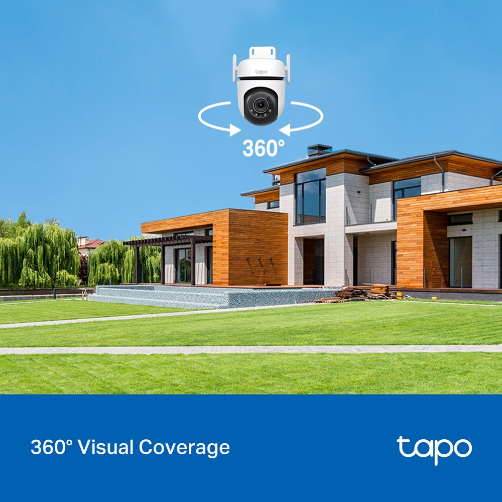 TP-Link Tapo C520WS Outdoor Pan/Tilt Security Wi-Fi Camera