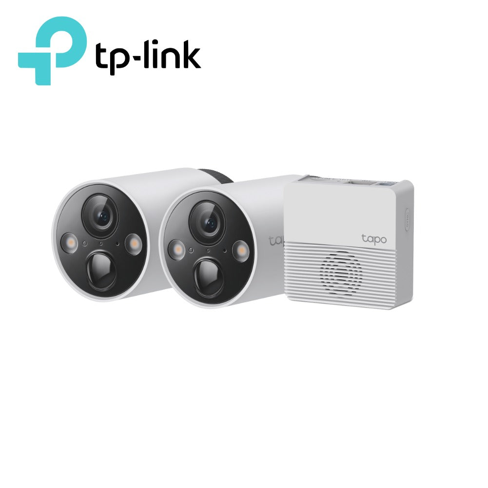 TP-Link Tapo C420S2 Smart Wire-Free Security Camera System, 2-Camera System