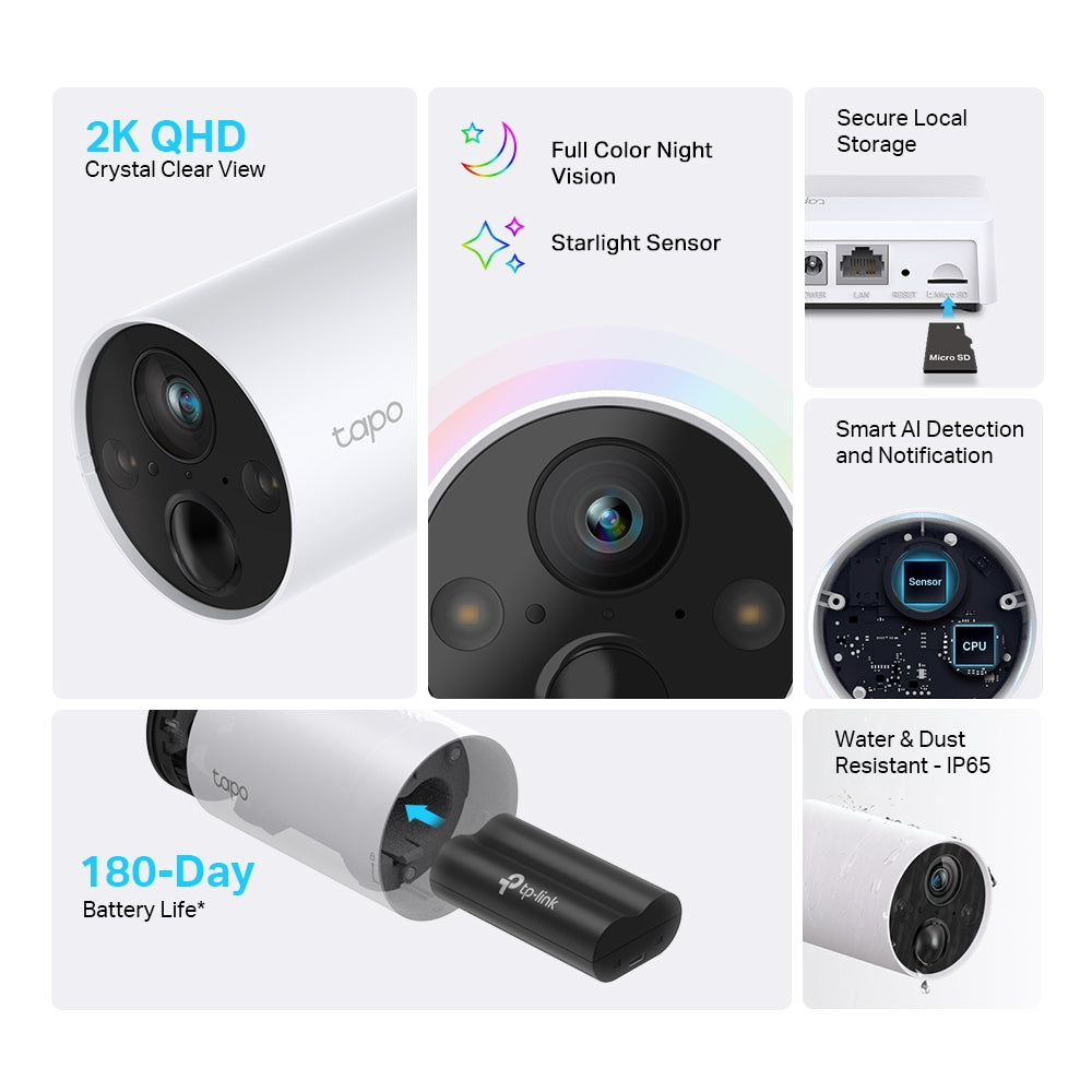 TP-Link Tapo C420 Tapo Smart Wire-Free Camera