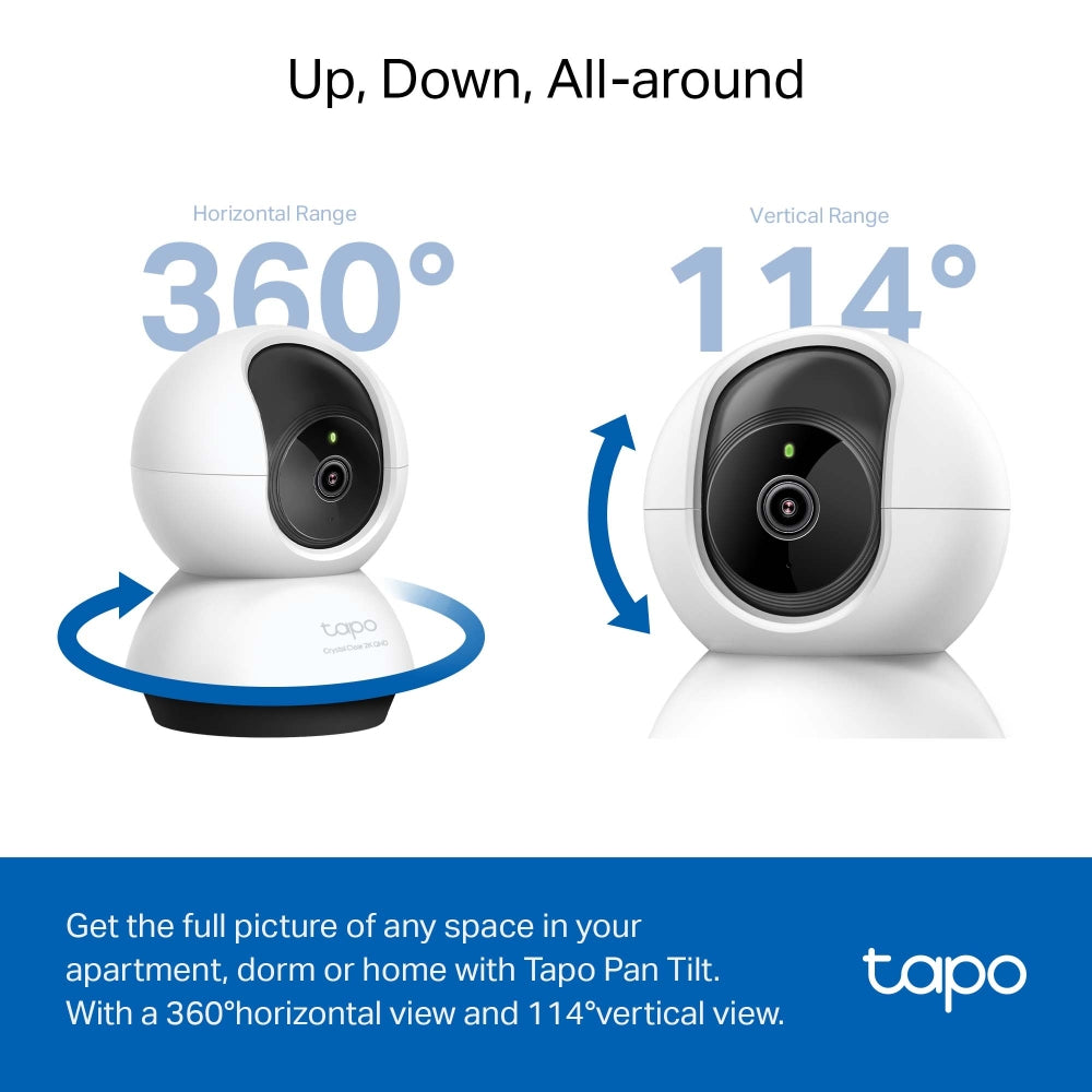 TP-Link Tapo C220 Pan/Tilt AI Home Security Wi-Fi Camera