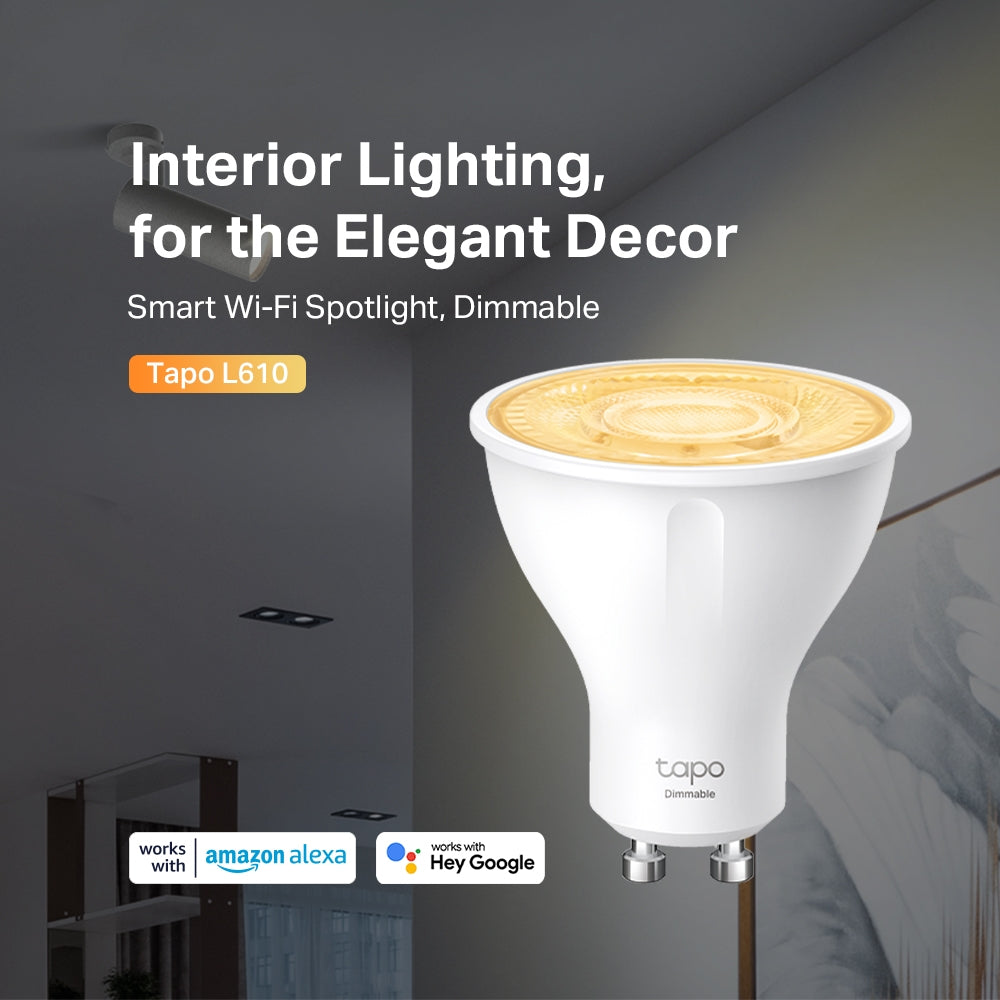 TP-Link Tapo L610 Smart Wi-Fi Spotlight, Dimmable