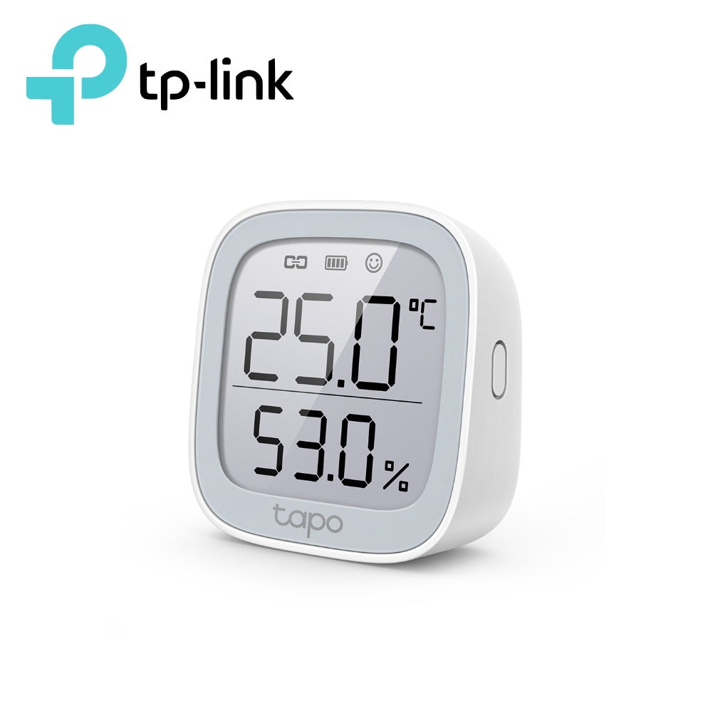  TP-Link Tapo Smart Temperature and Humidity Monitor, Requires  Tapo Hub, 2.7 E-Ink Display, Swiss-Made Sensor, Long-Lasting  Performance, Real-Time Notification, Visual Graphics