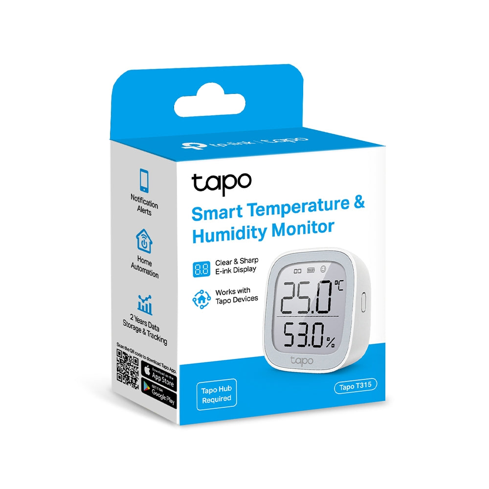 TP-Link Tapo T315 Smart Temperature & Humidity Monitor