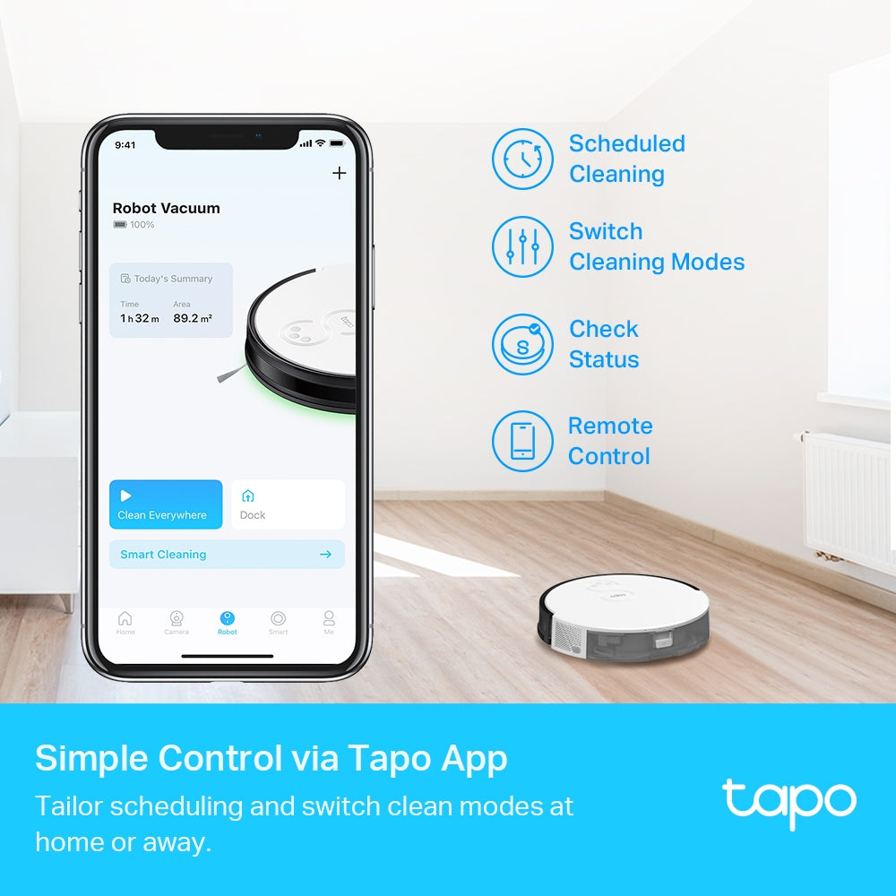 TP-Link Tapo RV10 Lite Robot Vacuum