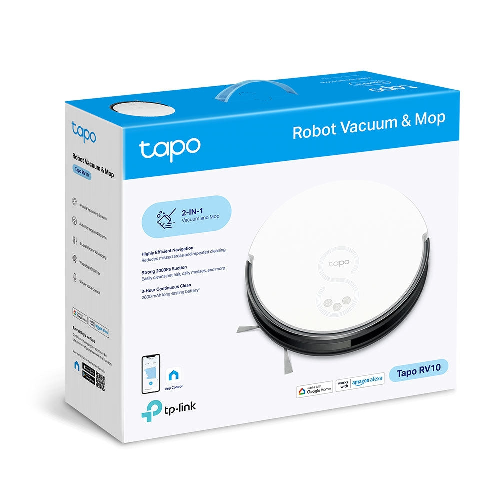 TP-Link Tapo RV10 Robot Vacuum & Mop