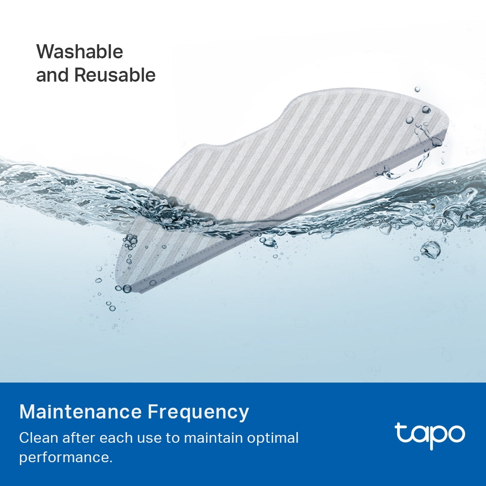 TP-Link Tapo RVA300 Robot Vacuum Washable Mop Cloth