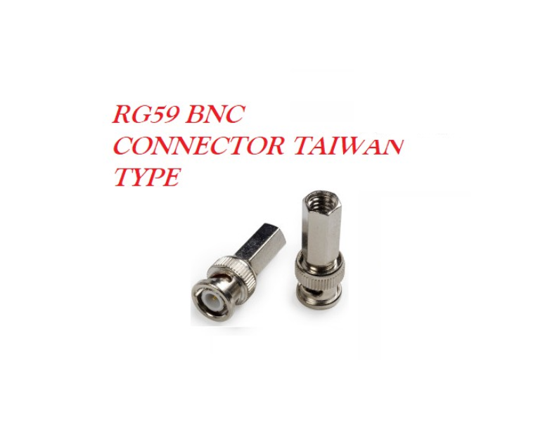 RG59 BNC Connectors Screw Taiwan