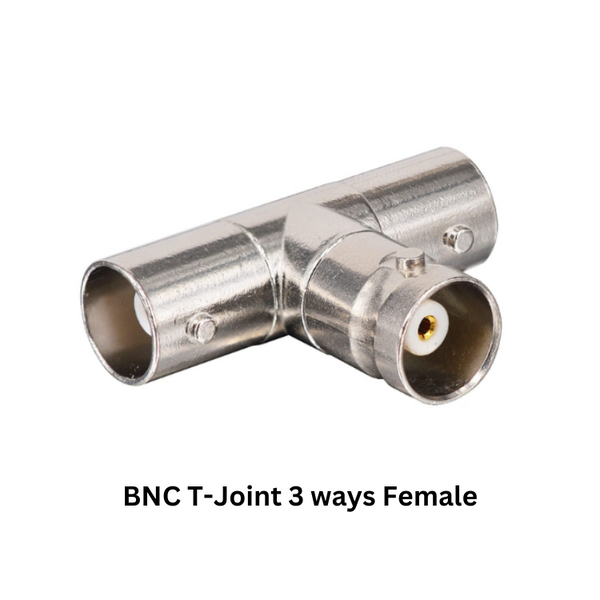 BNC T-Joint 3 ways Female Connector