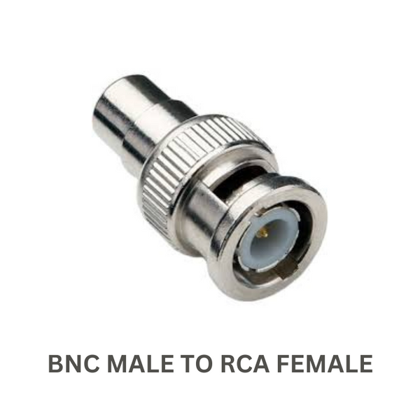 Connector RCA Female to BNC Male Converter