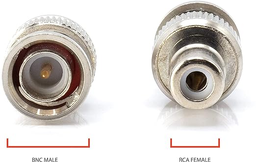 Connector RCA Female to BNC Male Converter