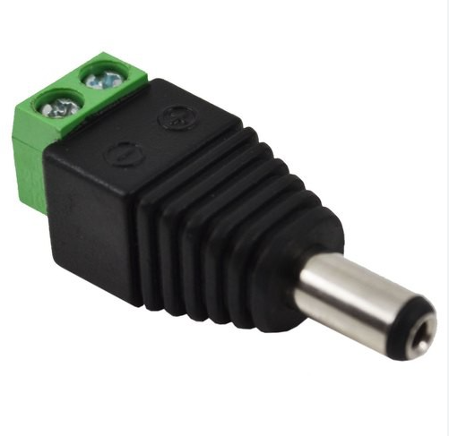 DC Power Connector Male/Female Jack Connector Plug Adapter for CCTV Camera