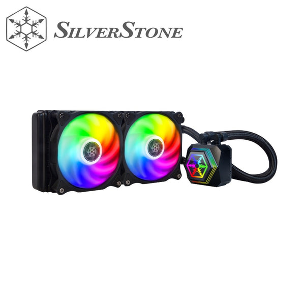 Silverstone PF240-ARGB / PF240W-ARGB Premium All-In-One liquid cooler with ARGB lighting