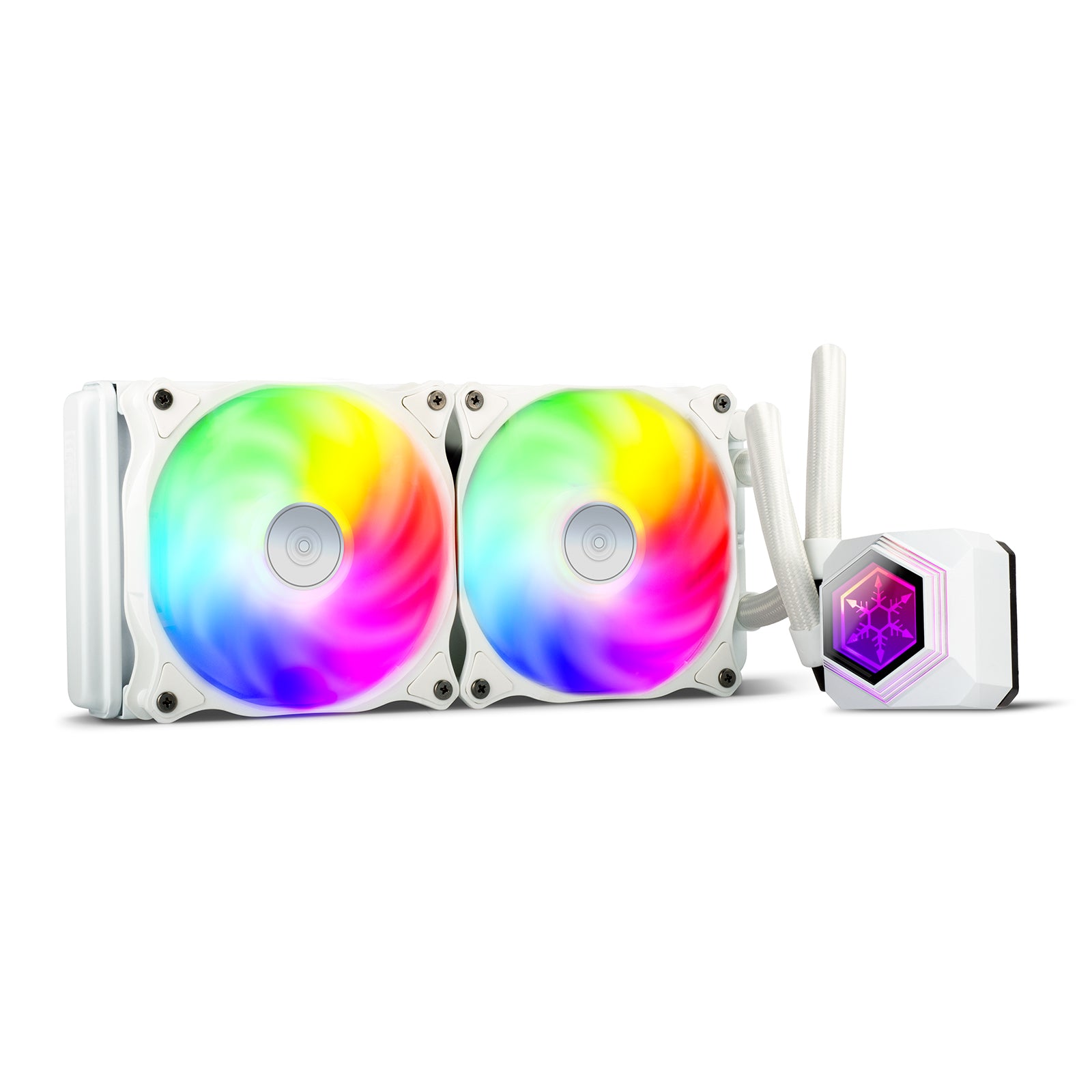 Silverstone PF240-ARGB / PF240W-ARGB Premium All-In-One liquid cooler with ARGB lighting