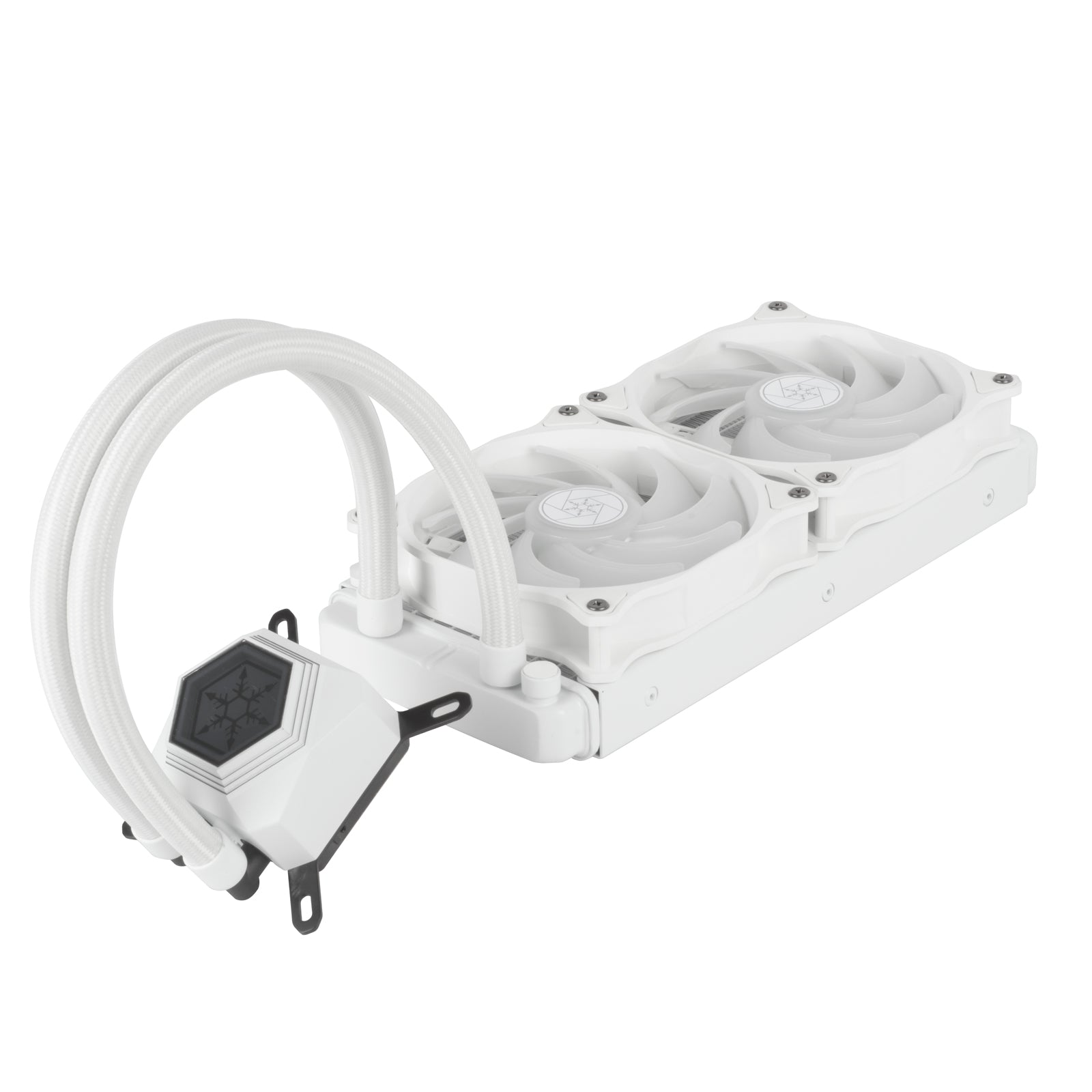 Silverstone PF240-ARGB / PF240W-ARGB Premium All-In-One liquid cooler with ARGB lighting