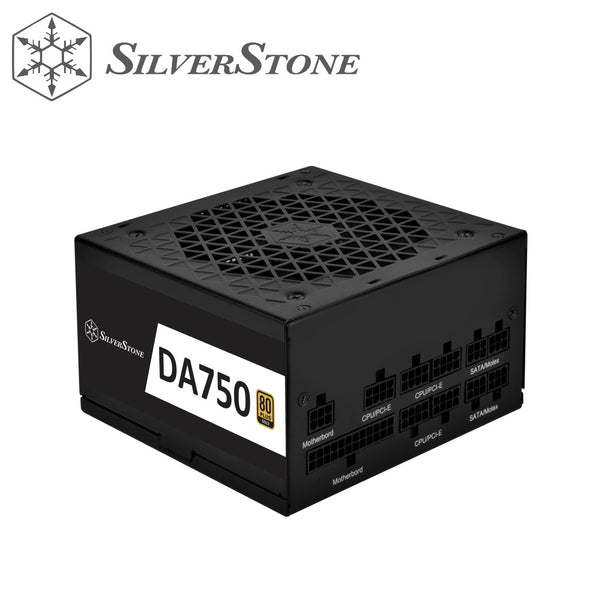 SilverStone DA750 Gold 80 PLUS Gold 750W Fully Modular ATX Power Supply